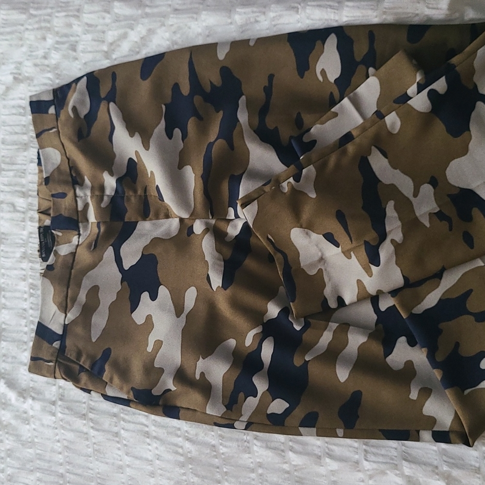 Camo dress pants